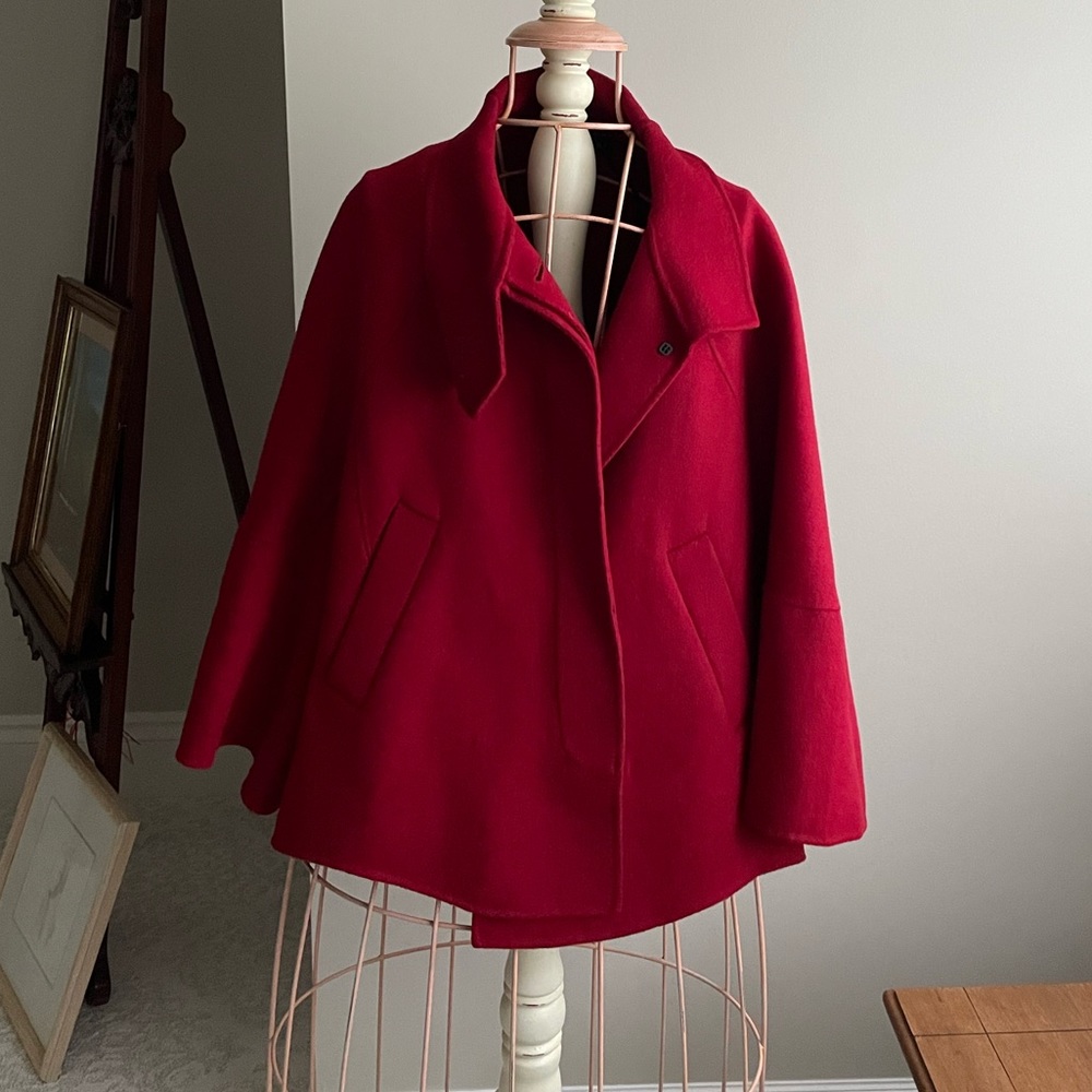 Zara cape coat